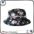 custom beautiful bucket hat with flower
